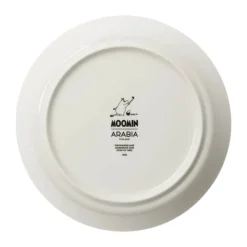 Moomin Arabia Tallerken - Ferieklar Ø 19 cm - Vitroporcelæn - Multifarvet