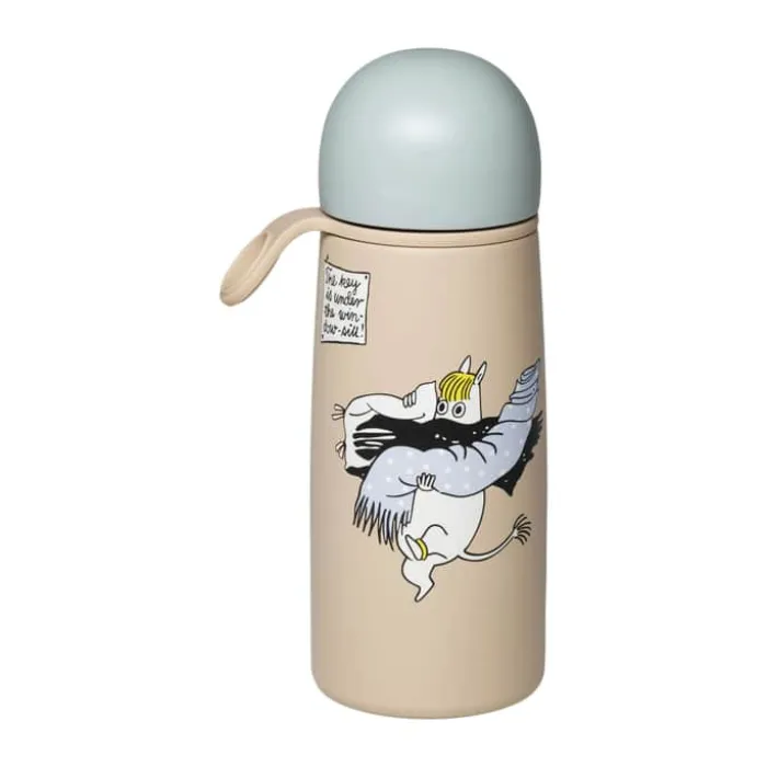 Moomin Arabia Termoflaske - Ferieklar 45 cl - Rustfrit stål - Beige/lysegrå