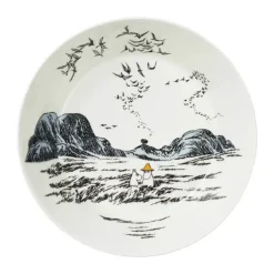 Moomin Arabia Tro mod sin oprindelse Skål Ø 23 cm - Vitroporcelæn