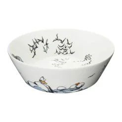 Moomin Arabia Tro mod sin oprindelse Skål Ø 23 cm - Vitroporcelæn