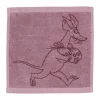 Moomin Arabia Vaskeklud - Sniff B 25 x L 25 cm - Økologisk Bomuld - Rød