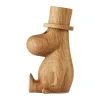 Moomin Mumitroldene Træfigur - Mumifar H 10 cm - Egetræ