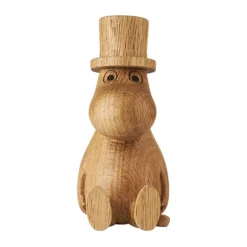 Moomin Mumitroldene Træfigur - Mumifar H 10 cm - Egetræ