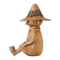 Moomin Mumitroldene Træfigur - Mumrikken H 8,9 cm - Egetræ