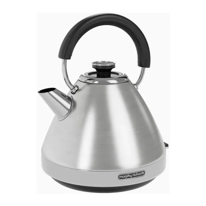 Morphy Richards Venture Pyramid Elkedel 1,5 liters kapacitet - Børstet stål