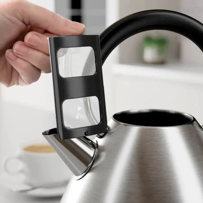 Morphy Richards Venture Pyramid Elkedel 1,5 liters kapacitet - Børstet stål