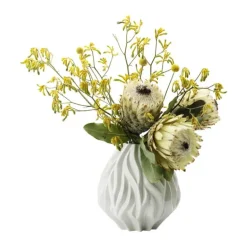 Morsø Flame Vase H 23 cm - Porcelæn - Hvid