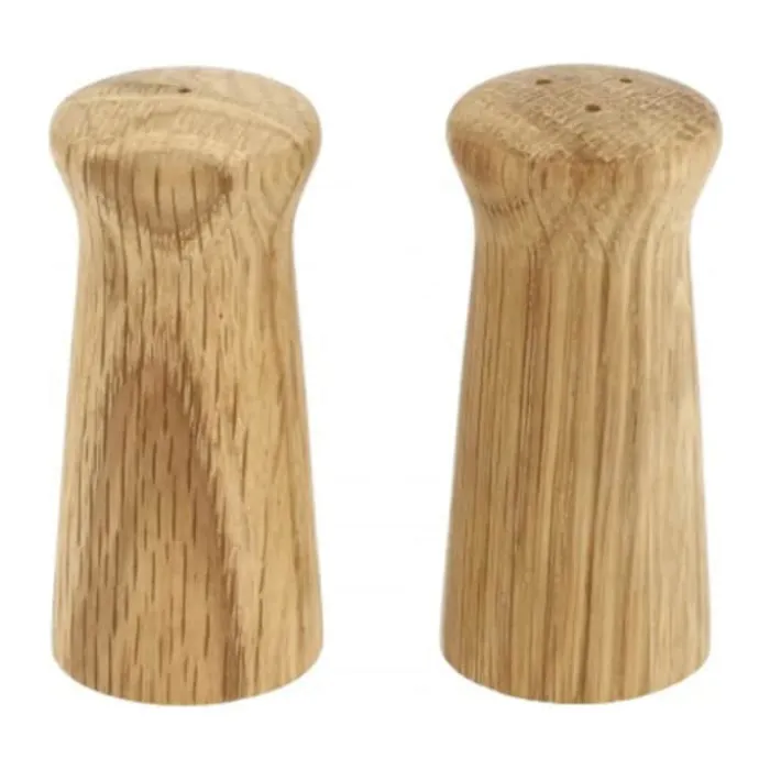 Morsø Kit Strøsæt - 2 dele Ø 7 cm - Certificeret egetræ - Sort