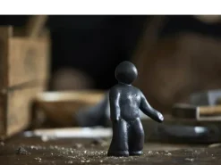 Morsø Skulptur - Du er omsorgsfuld, en kærlig ener af din slags H 14 cm - Støbejern - Sort