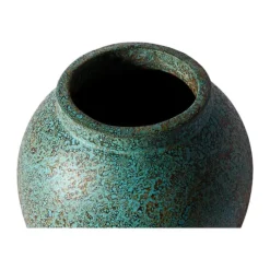 Muubs Anchor Krukke Ø 23 x H 28 cm - Terrakotta - Blå