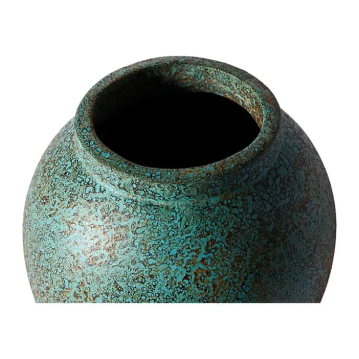 Muubs Anchor Krukke Ø 23 x H 28 cm - Terrakotta - Blå