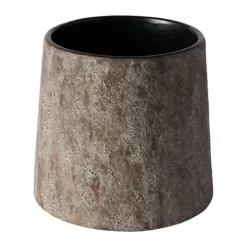 Muubs Haru Krukke Ø 34 x H 32 cm - Terrakotta - Grå