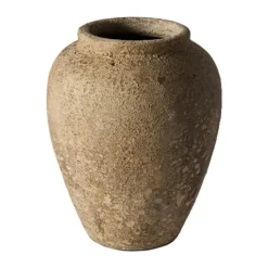 Muubs Luna Krukke Ø 33 x H 38 cm - Terrakotta - Beige