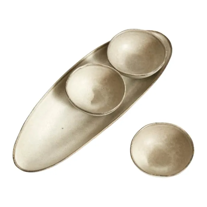 Muubs Mame Fad B 36,5 x L 40 cm - Keramik - Grå