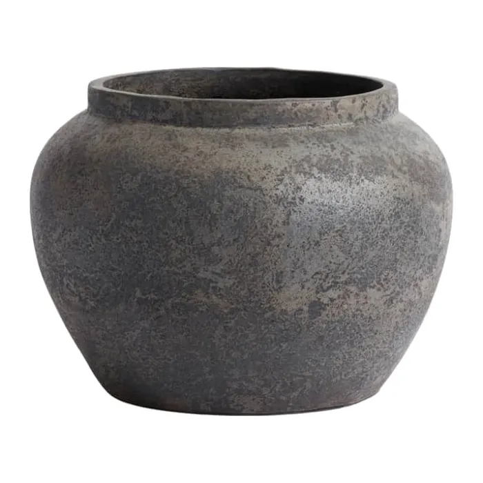Muubs Memory Krukke Ø 40 x H 30 cm - Terrakotta - Brun