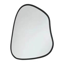 Muubs Michigan Spejl H 70 x B 72 cm - Jern - Sort