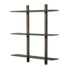 Muubs Noir Hylde H 100 x B 90 cm - Egetræ - Brun