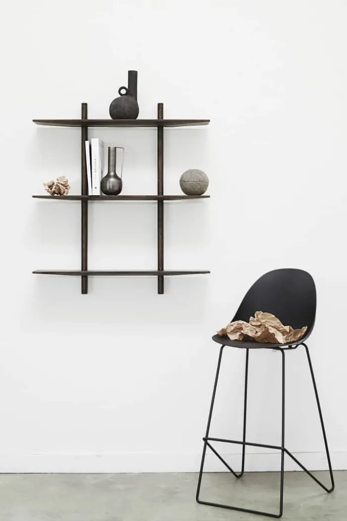 Muubs Noir Hylde H 100 x B 90 cm - Egetræ - Brun