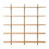 Muubs Noir Hylde H 140 x B 140 cm - Egetræ - Natur
