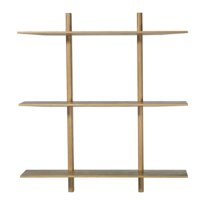 Muubs Noir Hylde H 100 x B 90 cm - Egetræ - Natur