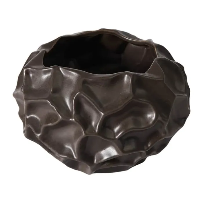 Muubs Soil Krukke Ø 18 cm - Keramik - Brun