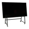 Muubs Tenji TV stander H 88 x B 85 cm - Stål - Sort