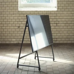 Muubs Tenji TV stander H 88 x B 85 cm - Stål - Sort