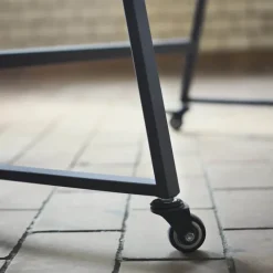 Muubs Tenji TV stander H 88 x B 85 cm - Stål - Sort