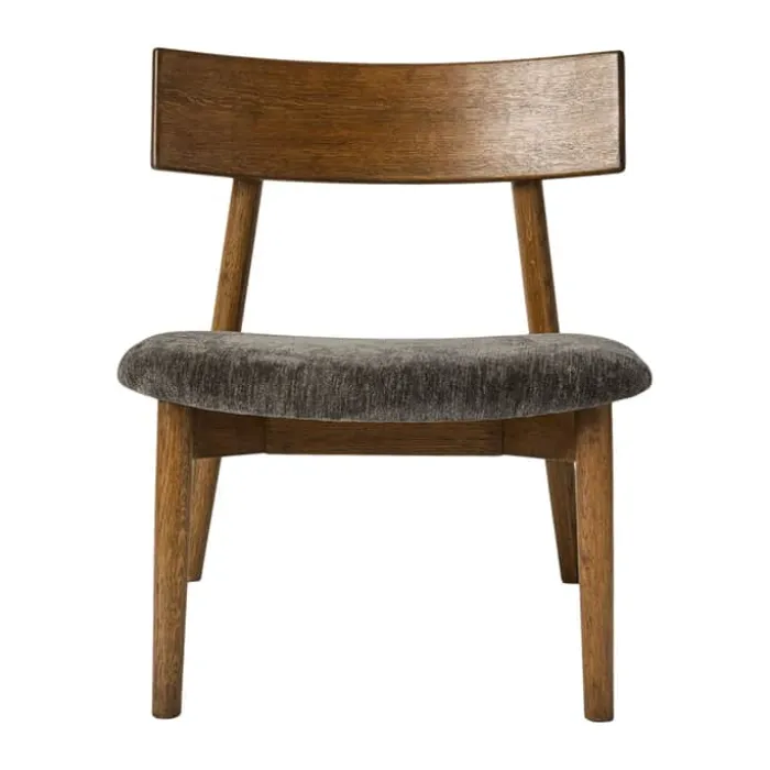 Muubs Tetra Loungestol H 74,7 x B 67,6 x L 65,5 cm - Egetræ - Dark oil