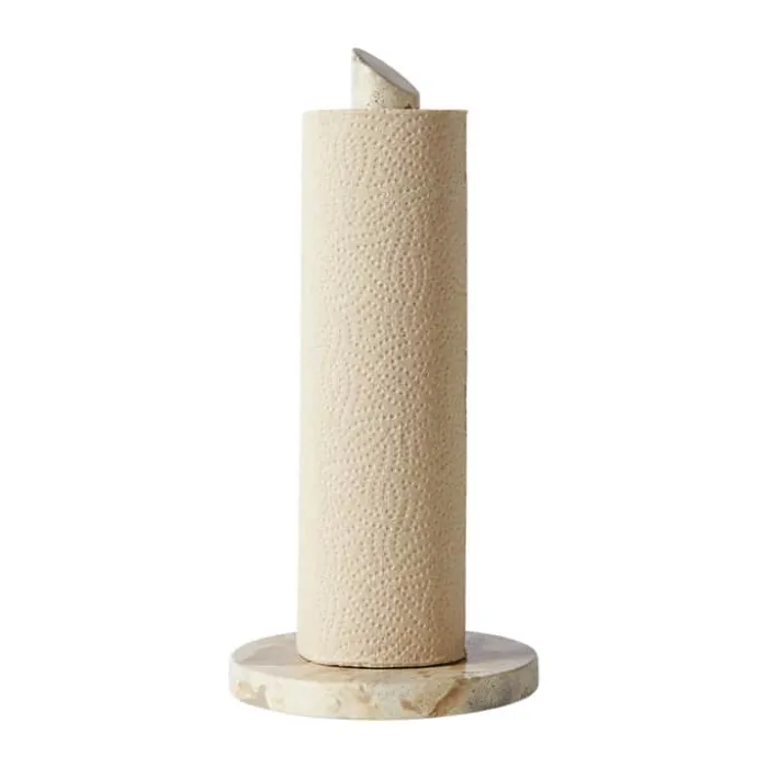 Muubs Vita Køkkenrulleholder H 31 cm - Marmor - Hvid