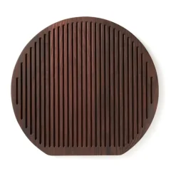 Muubs Yami Ostebræt B 32 x L 30,5 cm - Carboniseret asketræ - Natur