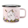 Muurla Moomin Krus - Hug 37 cl - Emaljeret stål - Lyserød