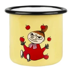 Muurla Moomin Krus - Little My Retro 25 cl - Emaljeret stål - Gul