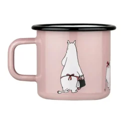 Muurla Moomin Krus - Moominmamma Retro 37 cl - Emaljeret stål - Lyserød