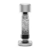 MySoda Ruby Sodavandsmaskine Inkl. 1 kulsyrepatron samt 2 vandflasker - Aluminium - Silver