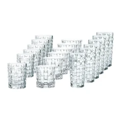 Nachtmann Bossa Nova Glas - 18 stk. 23,5/33/39,9 cl - Krystalglas - Klar