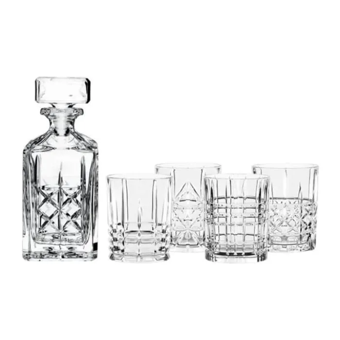Nachtmann Highland Whiskeysæt - 5 stk. 24,5/75 cl - Krystalglas - Klar