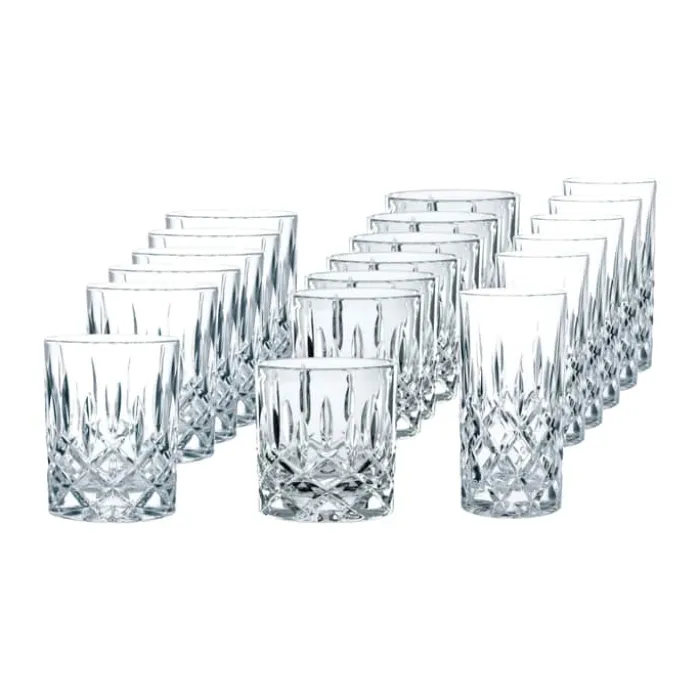 Nachtmann Noblesse Glas - 18 stk. 24,5/ 29,5/37,5 cl- Krystalglas - Klar