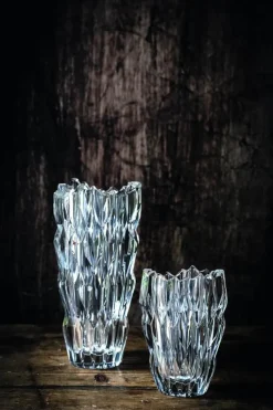 Nachtmann Quartz Vase H 16 cm - Krystalglas - Klar