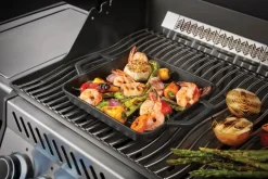 Napoleon Grillpande B 25 x L 25 cm - Støbejern - Sort