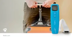 Nedis Digital Bagagevægt Op til 50 kg/110 lbs - Plastik - Blå