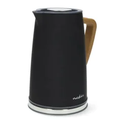 Nedis Elkedel 1,7 liter - 2200 watt - Sort