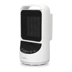 Nedis SmartLife Varmeblæser 1500 watt - 2 varmeindstillinger - Hvid