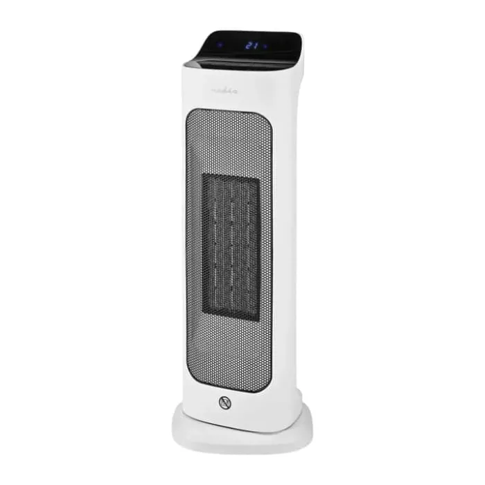 Nedis SmartLife Varmeblæser 2000 watt - 2 varmeindstillinger - Hvid