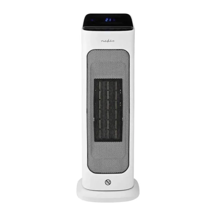 Nedis SmartLife Varmeblæser 2000 watt - 2 varmeindstillinger - Hvid