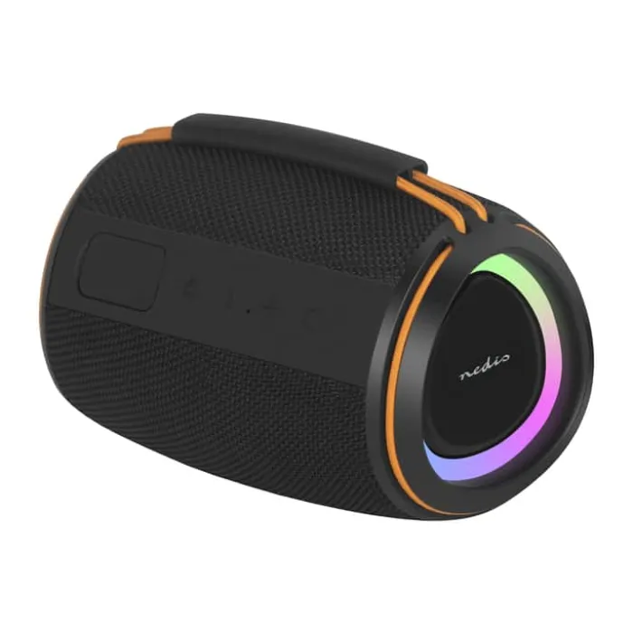 Nedis Stylish Bluetooth Højttaler 40 watt - IPX4 vandtæt - Sort