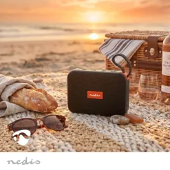 Nedis Stylish Bluetooth Højttaler 10 watt - IPX7 vandtæt - Sort