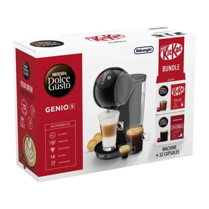 Nescafe Dolce Gusto Genio S Kapselmaskine EDG226.A 0,8 liter - 1800 watt - Inkl. kapsler