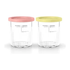 Ninja Creami Bøtte - 2 stk. 709 ml - Passer til Ninja Creami ismaskine NC501EU