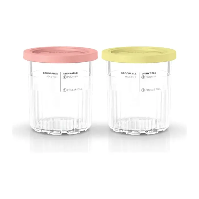 Ninja Creami Bøtte - 2 stk. 709 ml - Passer til Ninja Creami ismaskine NC501EU